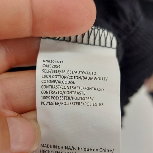 Anthropologie black blouse with sheer sleeves in a butterfly dragonfly print - Picture 6 of 8